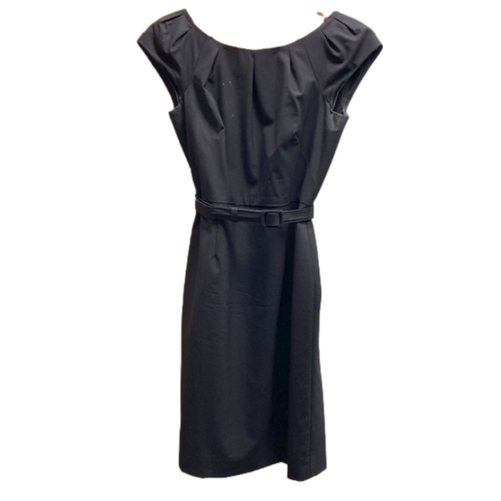 BANANA Republic pleated cocktail dress capped sleeve